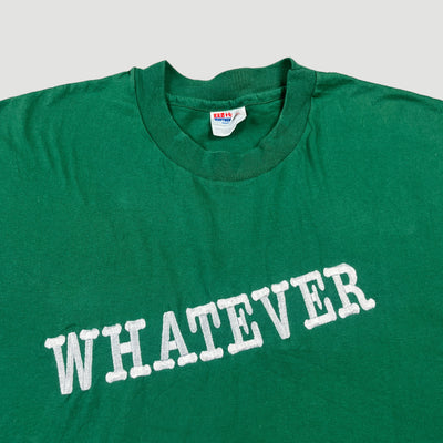 90's Whatever Embroidered T-Shirt