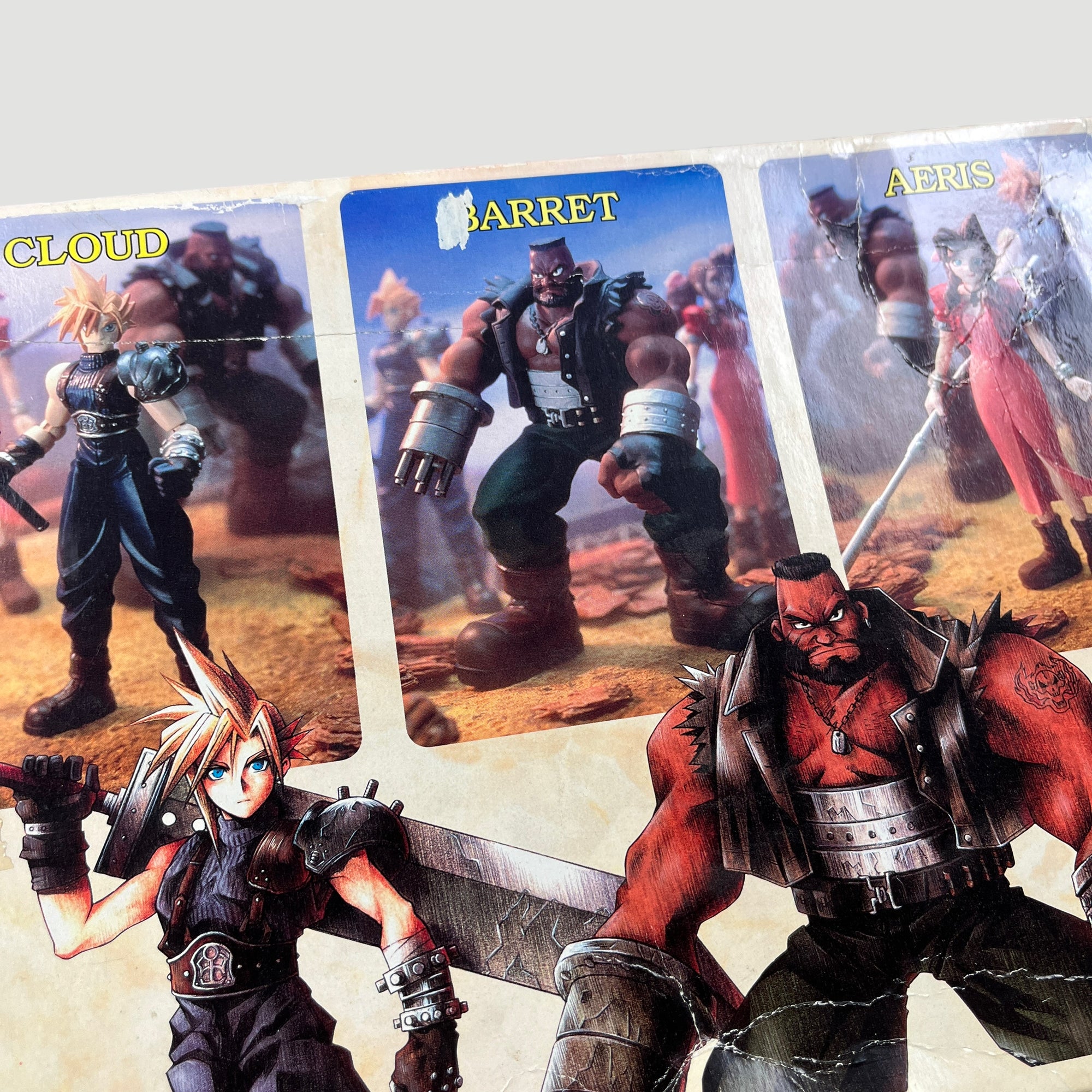 1997 Final Fantasy Action Figure Bandai Boxset