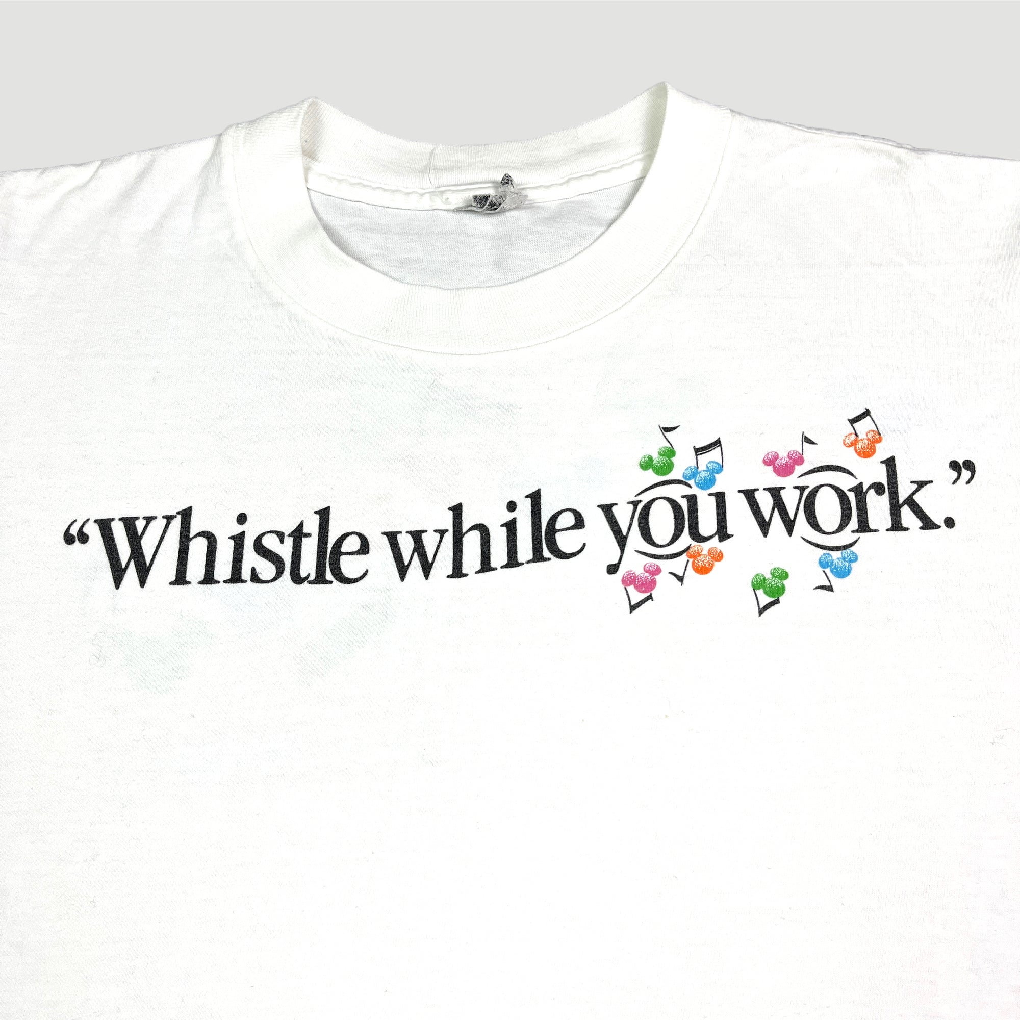 90's Disney Whistle Whilst You Work T-Shirt