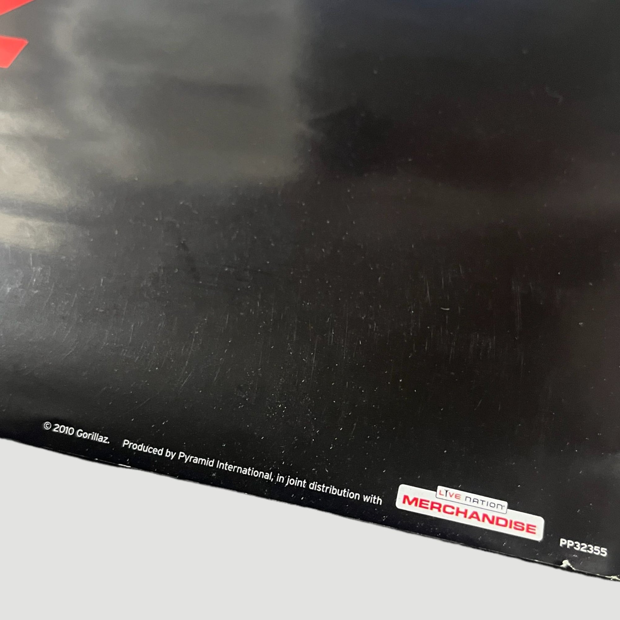 2010 Gorillaz Door Plastic Beach Poster