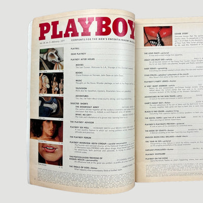 1977 Playboy Magazine
