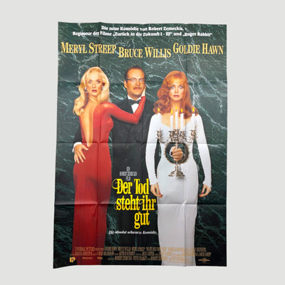 1992 Death Becomes Her German Release Poster