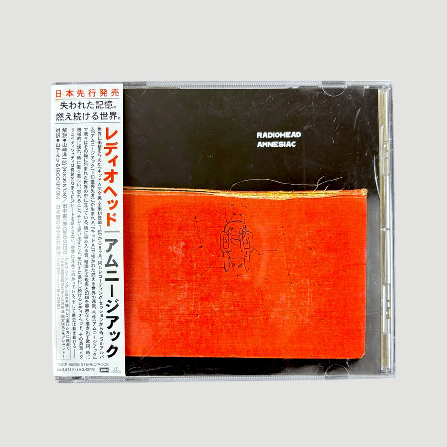 2001 Radiohead Amnesiac Japanese CD