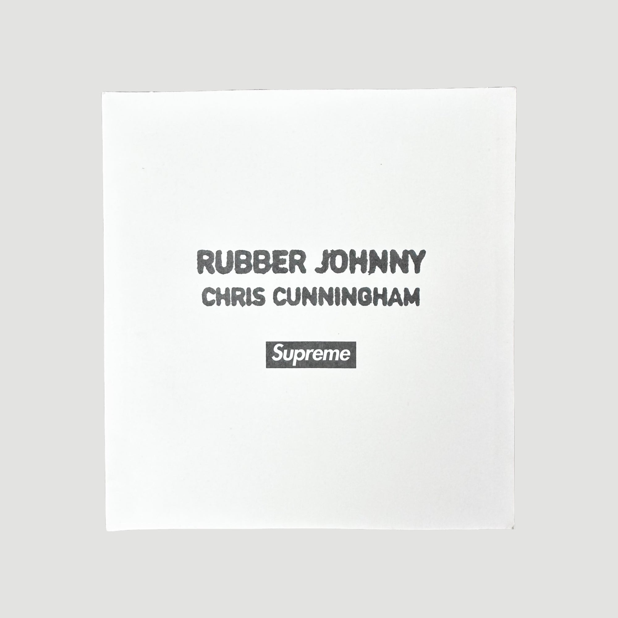 2018 Chris Cunningham x Supreme Rubber Johnny Sticker