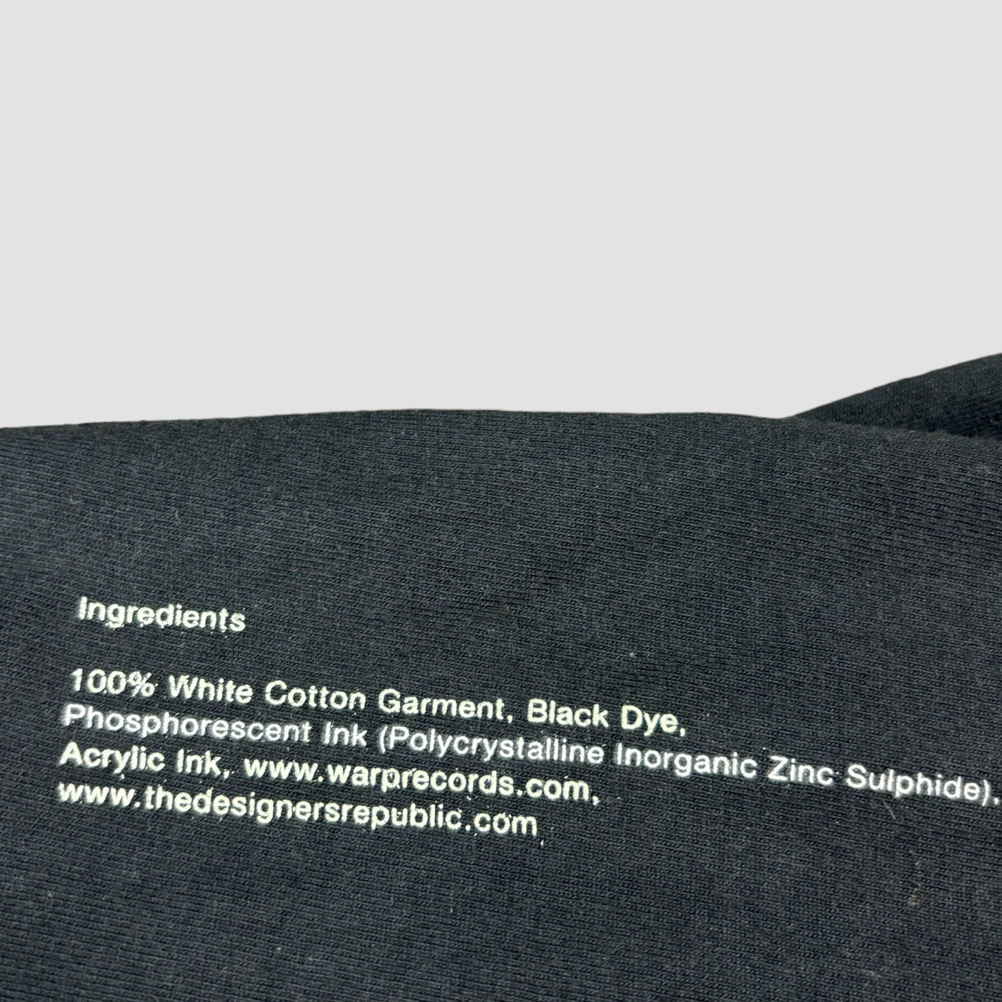 2002 Warp Records UV Dots T-Shirt