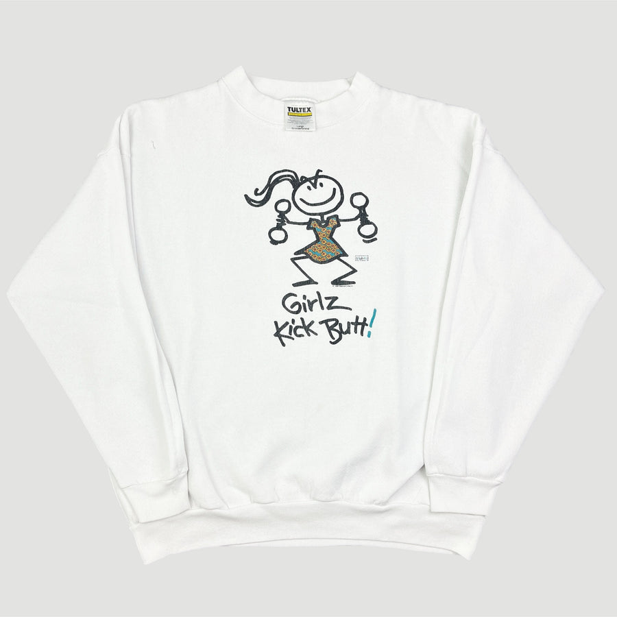 90's Girlz Kick Butt! Sweatshirt