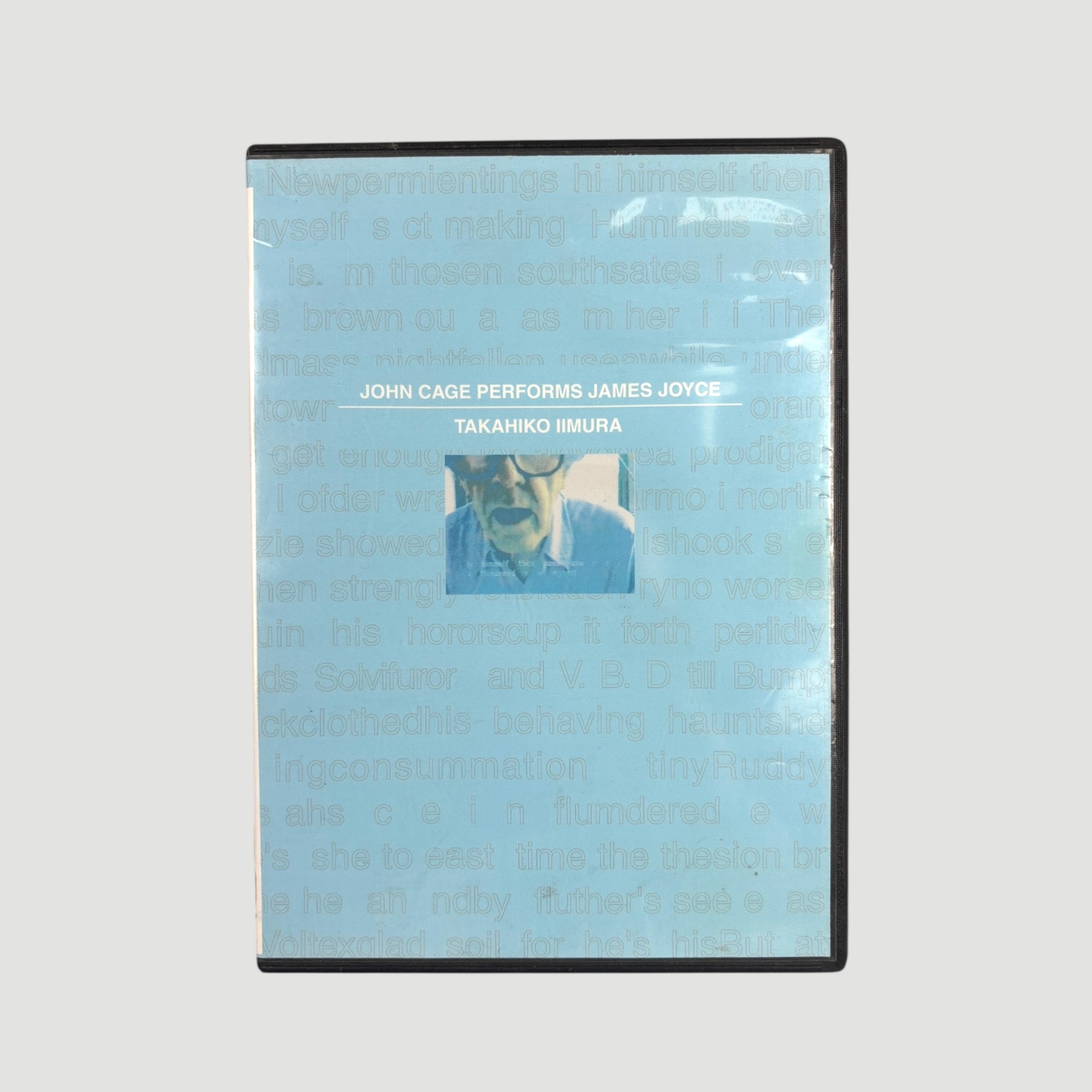 2005 John Cage Performs James Joyce by Takahiko Iimura DVD