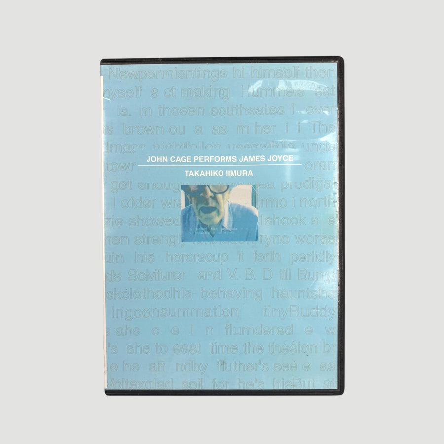 2005 John Cage Performs James Joyce by Takahiko Iimura DVD