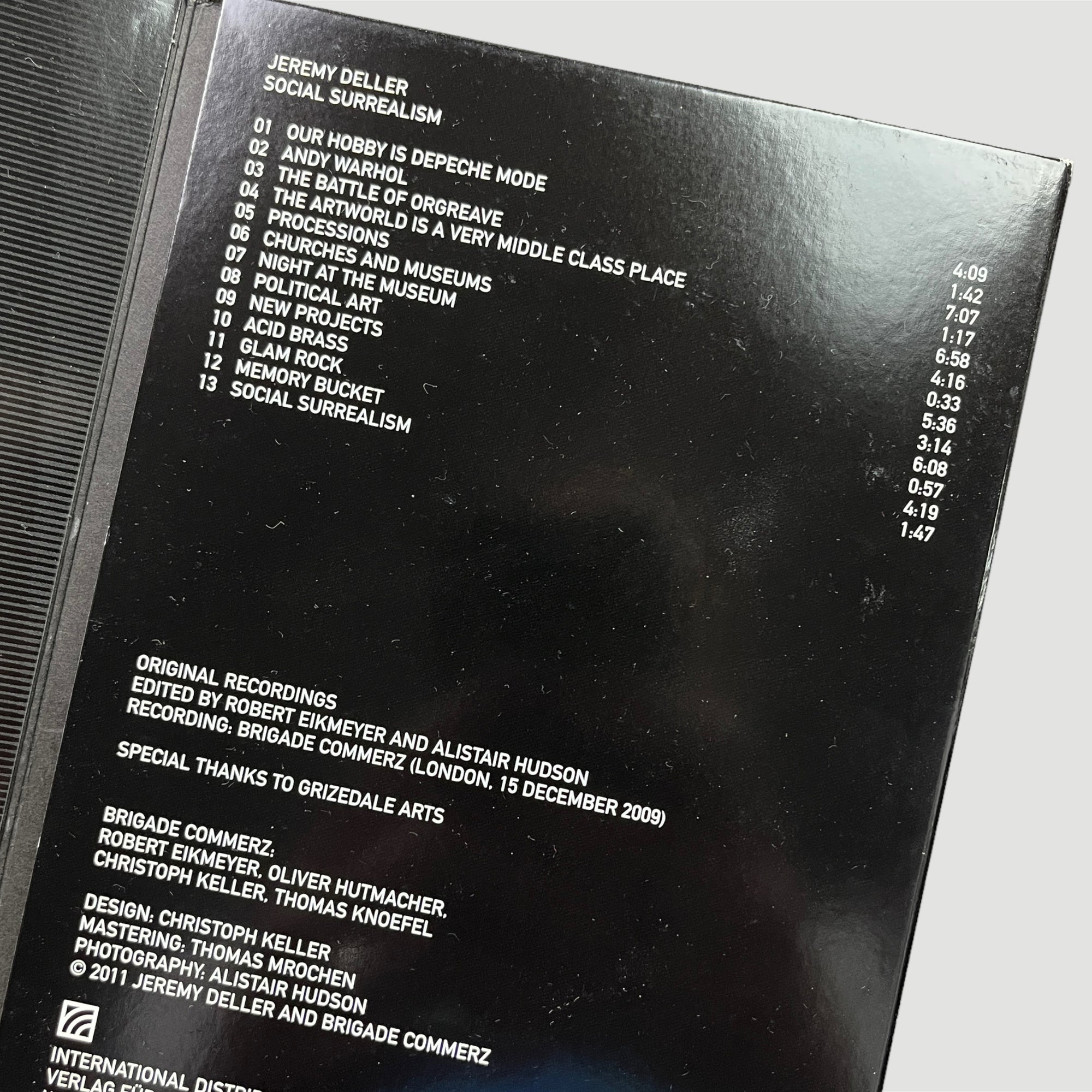 2011 Jeremy Deller Social Surrealism CD