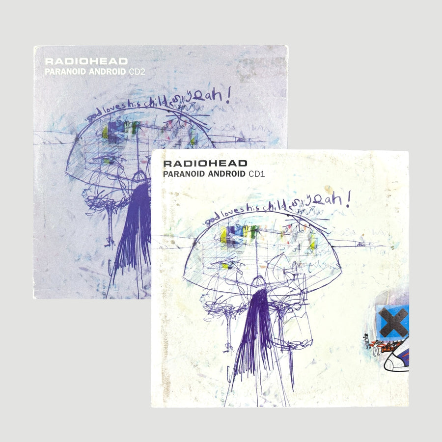 1997 Radiohead Paranoid Android 2CD UK Single Set