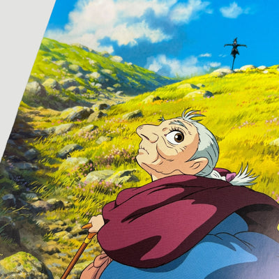 2004 Howls Moving Castle Japanese Chirashi Poster