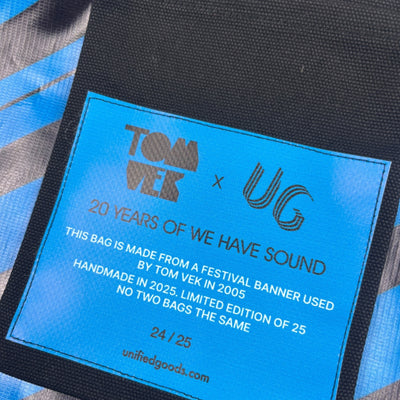 Tom Vek x UG Banner Messenger Bag (No.24/25)
