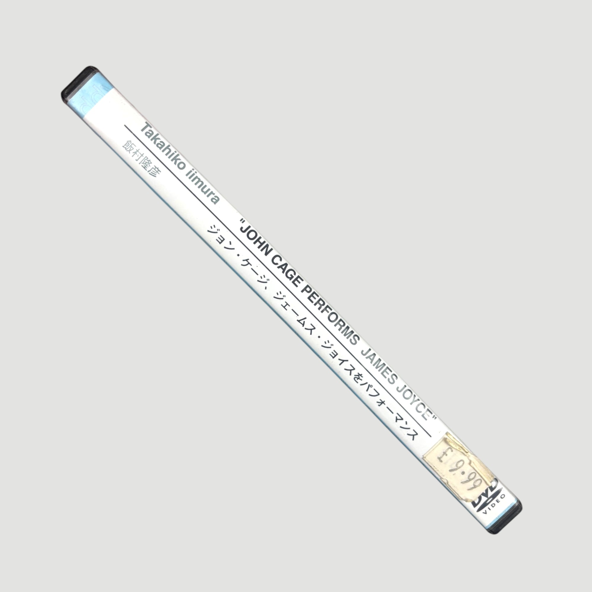 2005 John Cage Performs James Joyce by Takahiko Iimura DVD