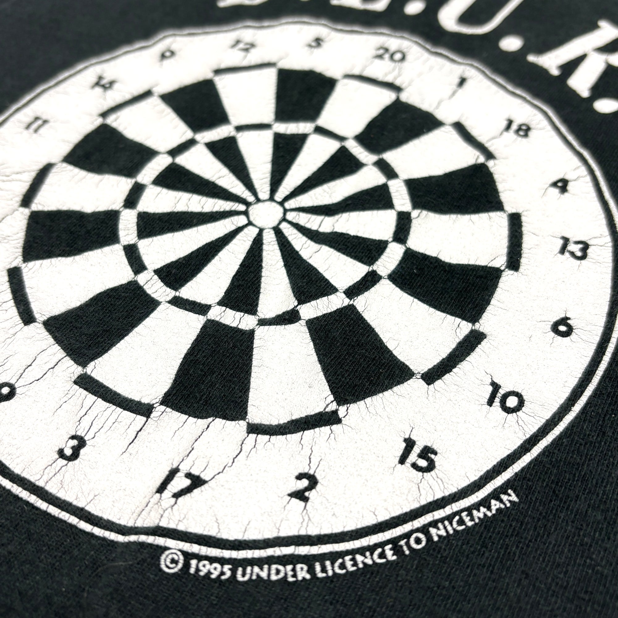 1995 Blur Dartboard Magic Arrows T-Shirt