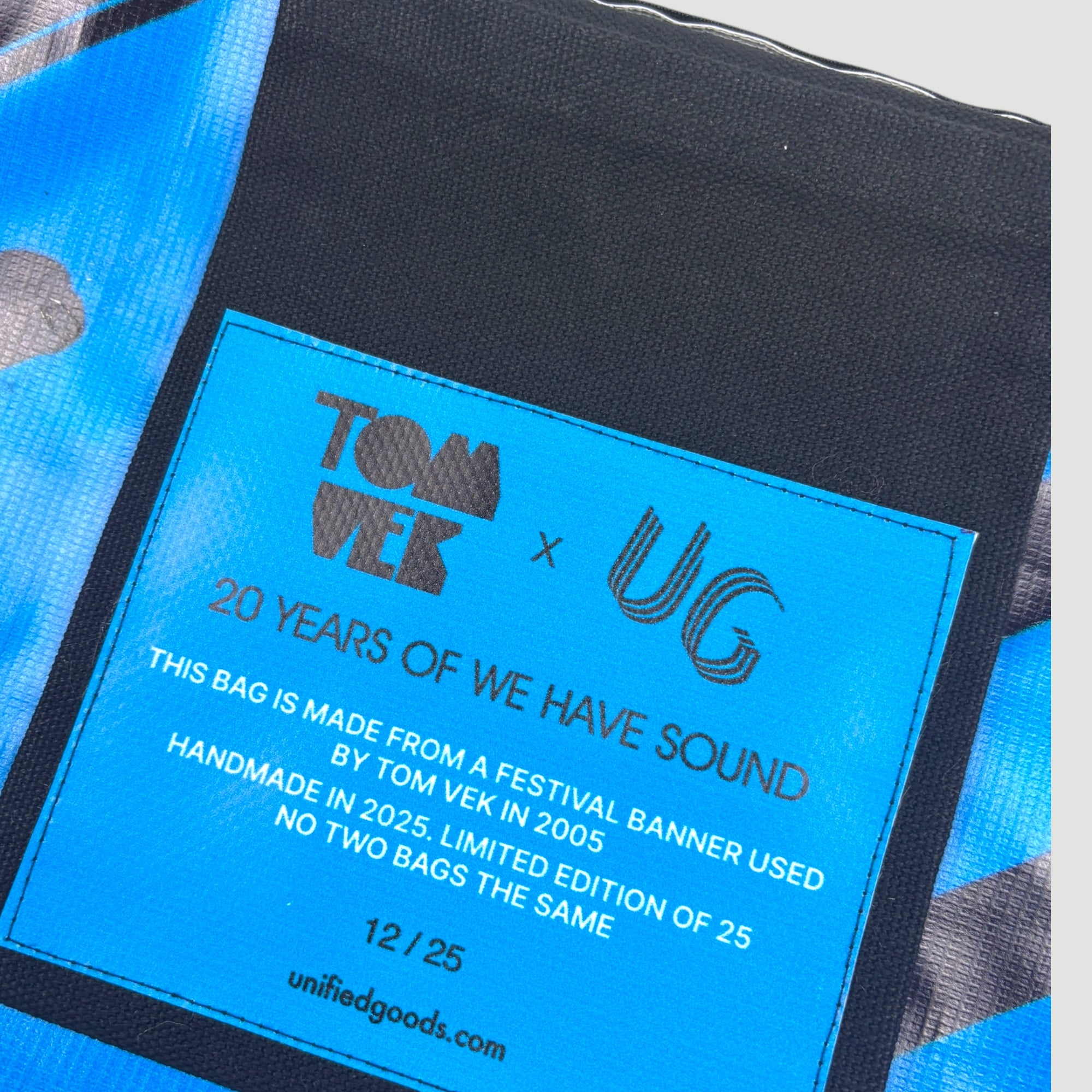 Tom Vek x UG Banner Messenger Bag (No.12/25)