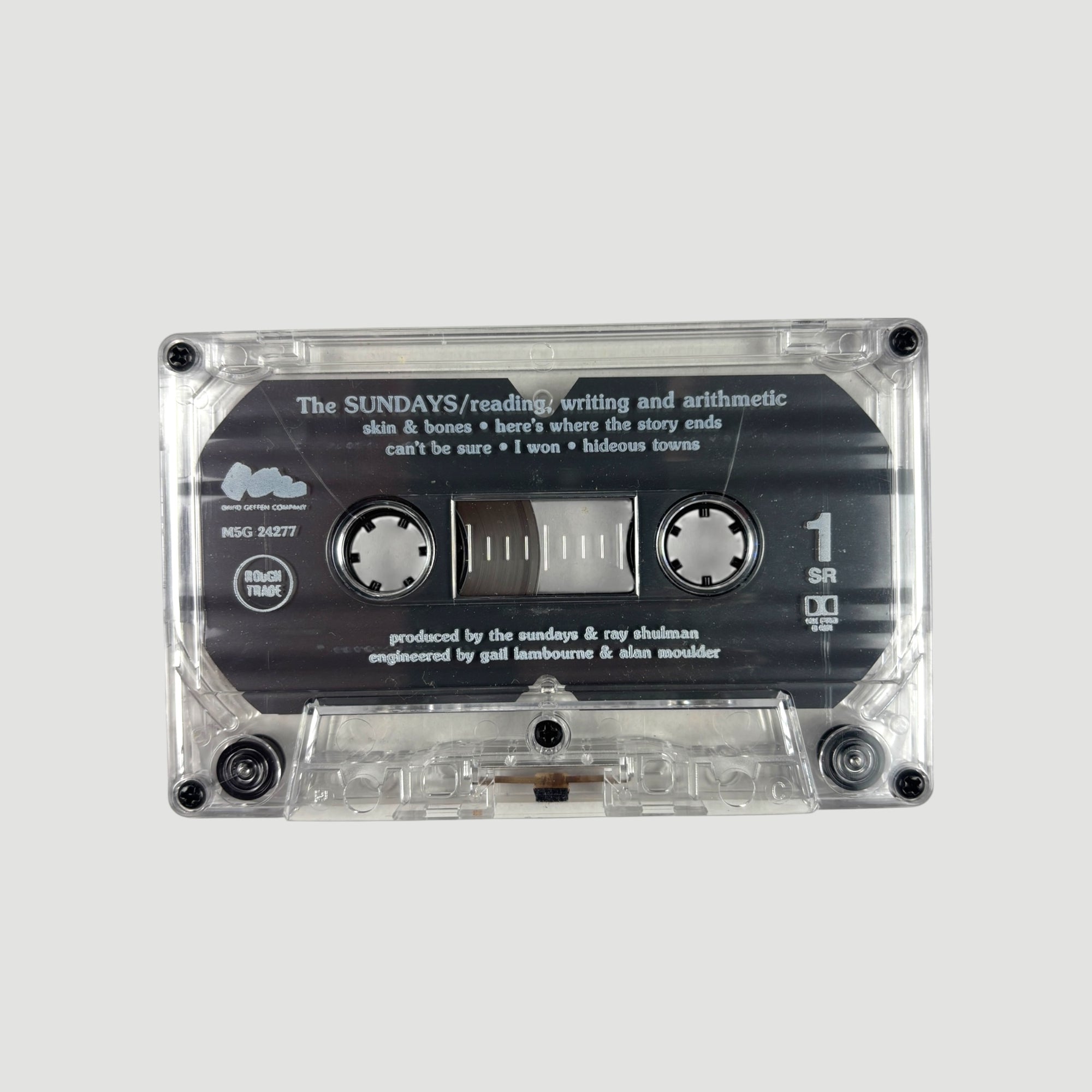 1990 The Sundays Writing and Arithmetic US Cassette