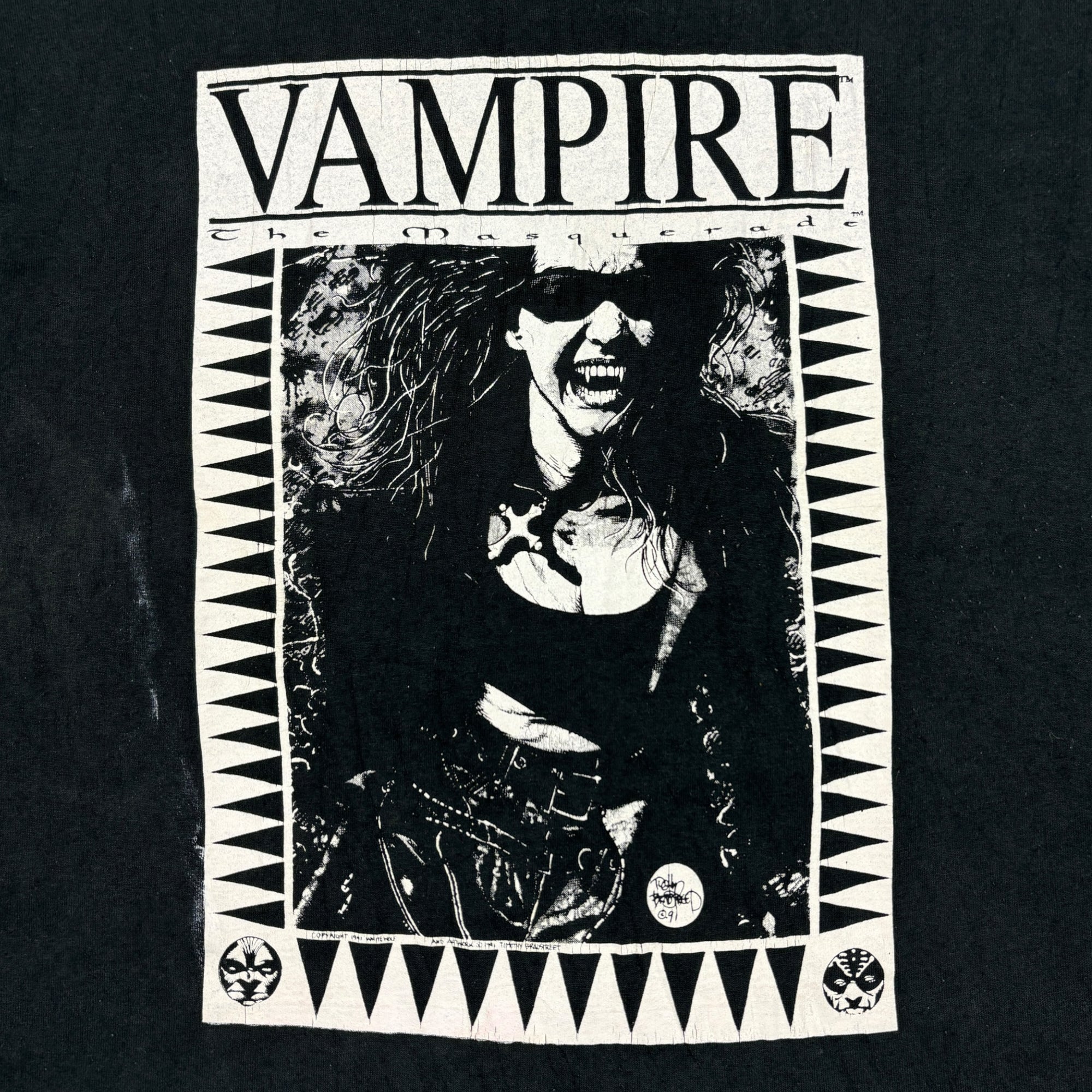 1991 Vampire The Masquerade T-Shirt