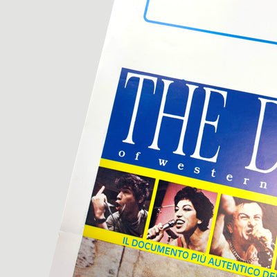 1981 The Decline of Western Civilisation III Italian Store Poster