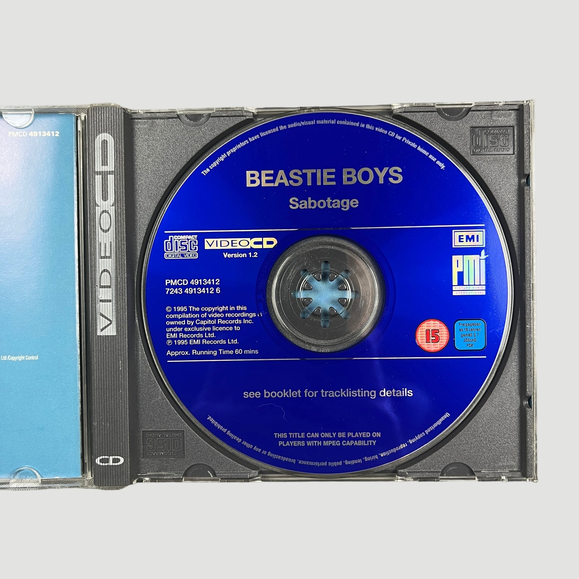 1994 Beastie Boys Sabotage Video CD