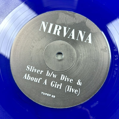 1991 Nirvana 'Sliver' Blue Vinyl UK 12" Single