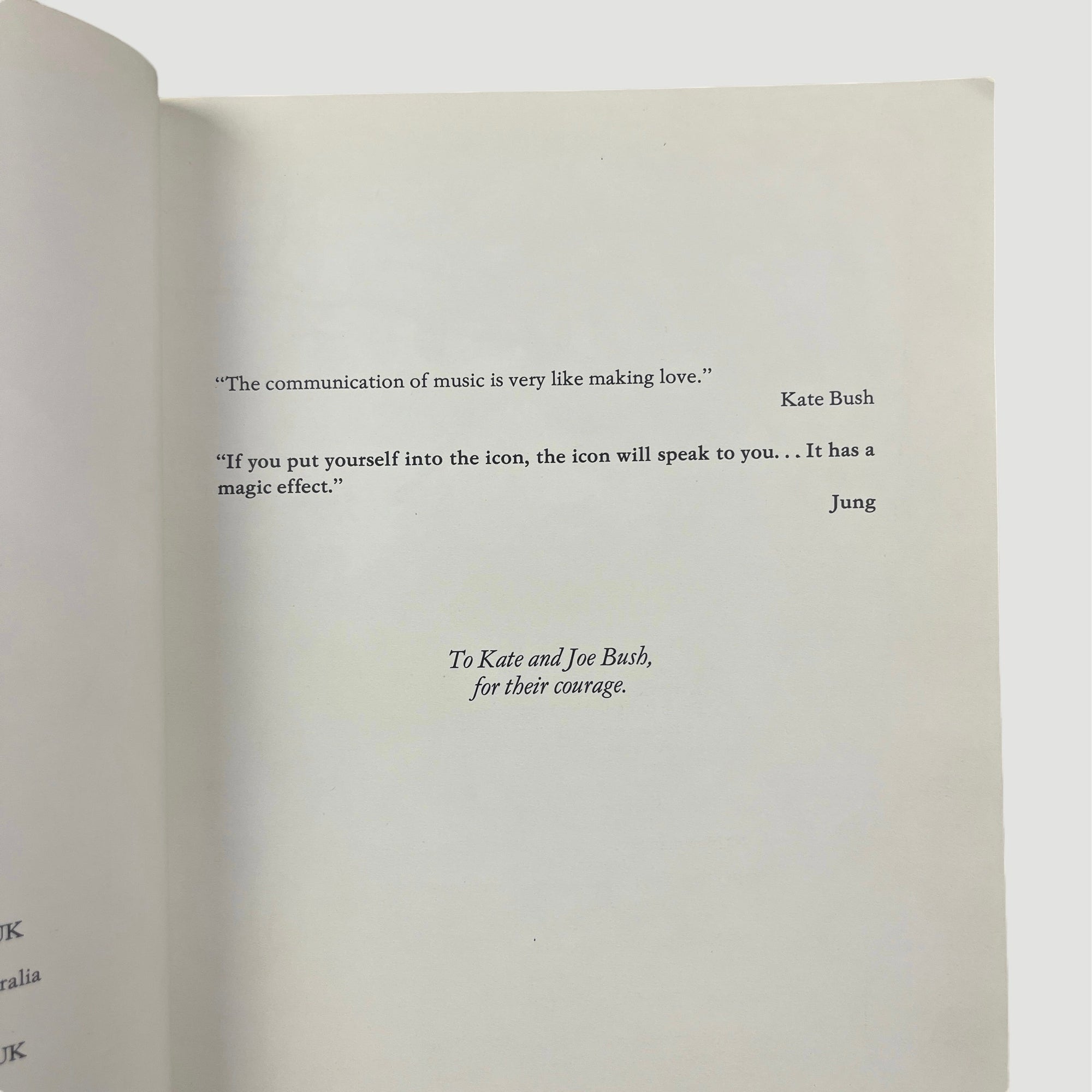 1983 The Secret History of Kate Bush (& The Strange Art of Pop)