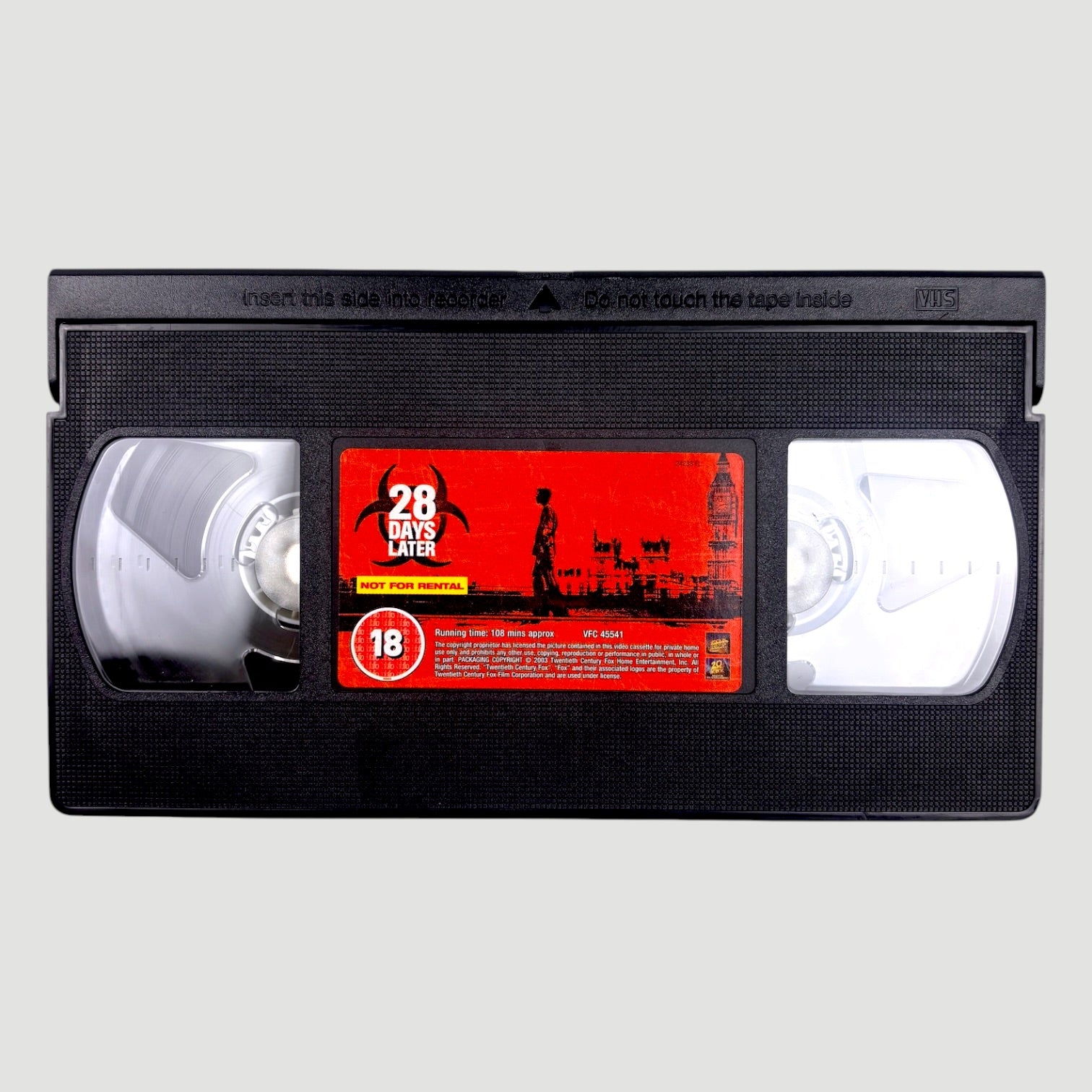 2002 28 Days Later UK VHS