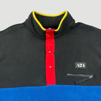 2023 A24 Half Snap Fleece Jacket