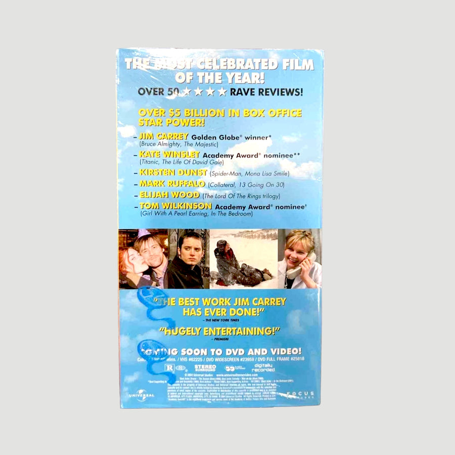 2005 Eternal Sunshine of the Spotless Mind US VHS