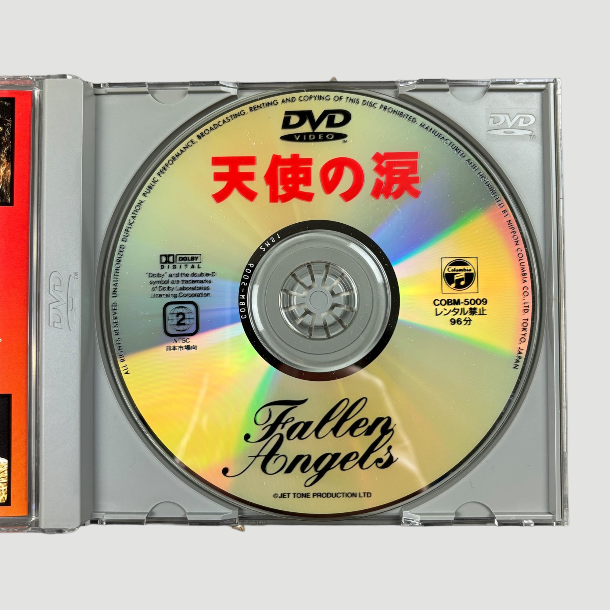 1995 Fallen Angels Japanese DVD