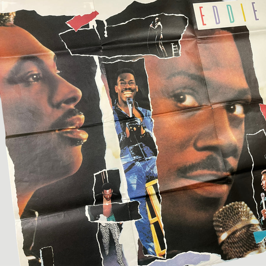 1987 Eddie Murphy Raw UK Quad Poster