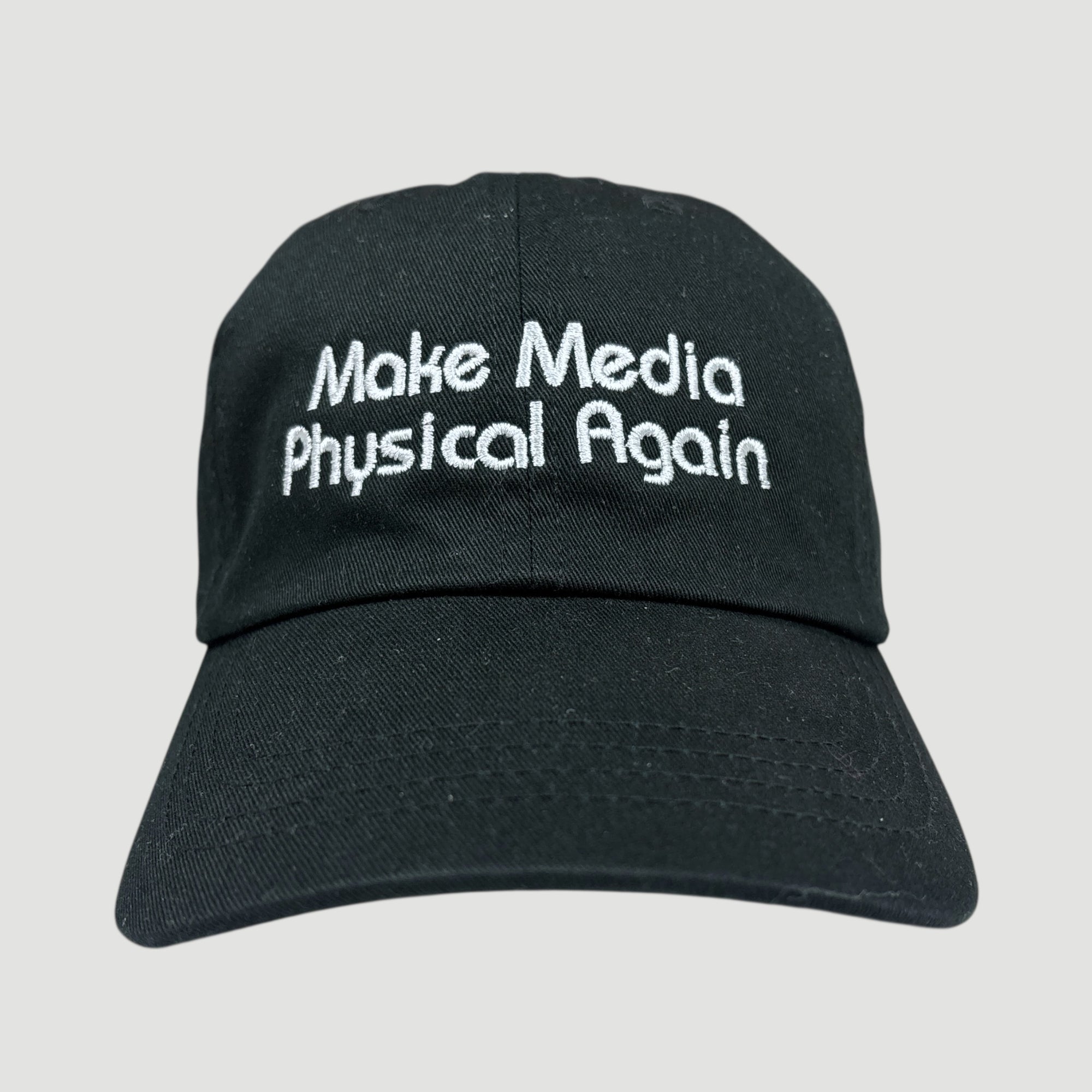 UG Make Media Physical Again Black Cap