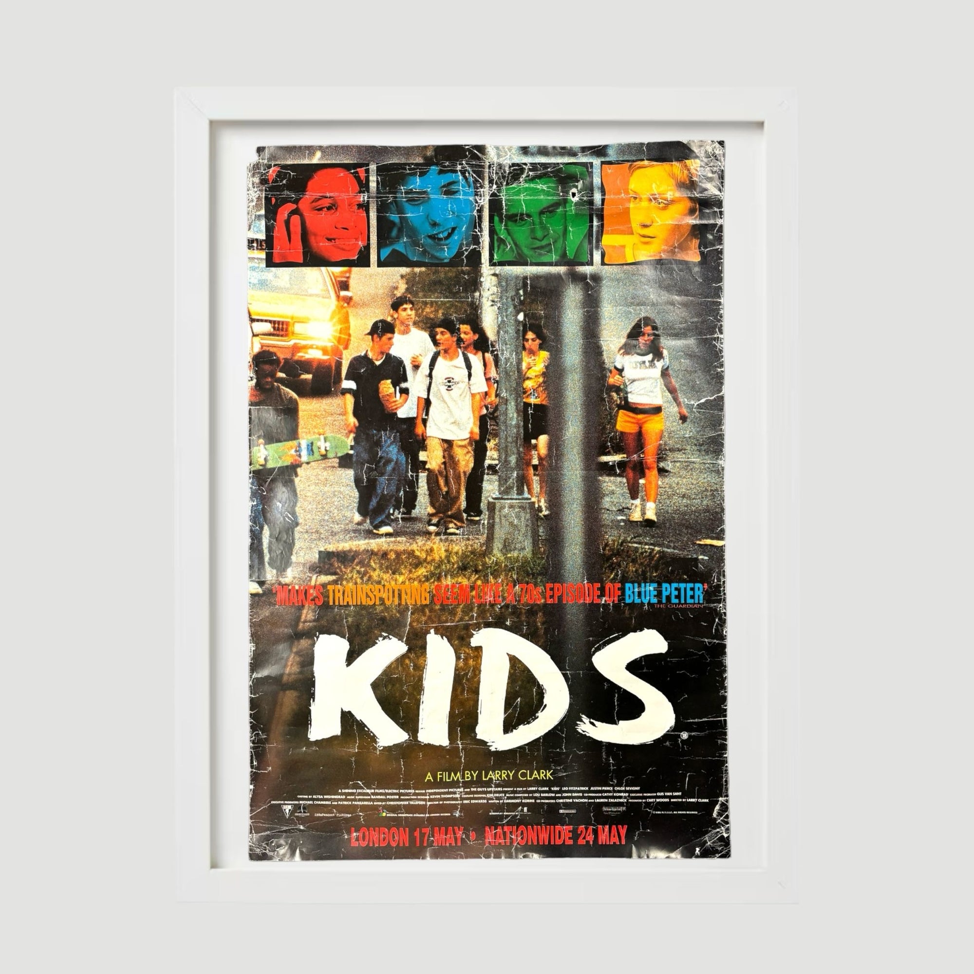 1996 KIDS UK Promo Poster (Framed)