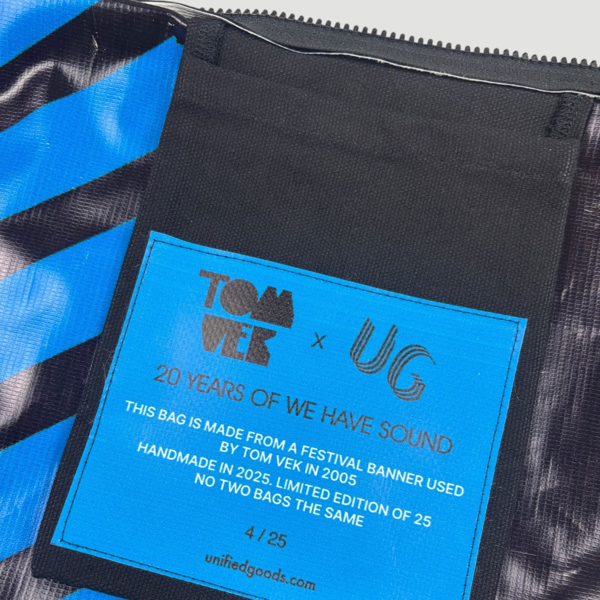 Tom Vek x UG Banner Messenger Bag (No.4/25)