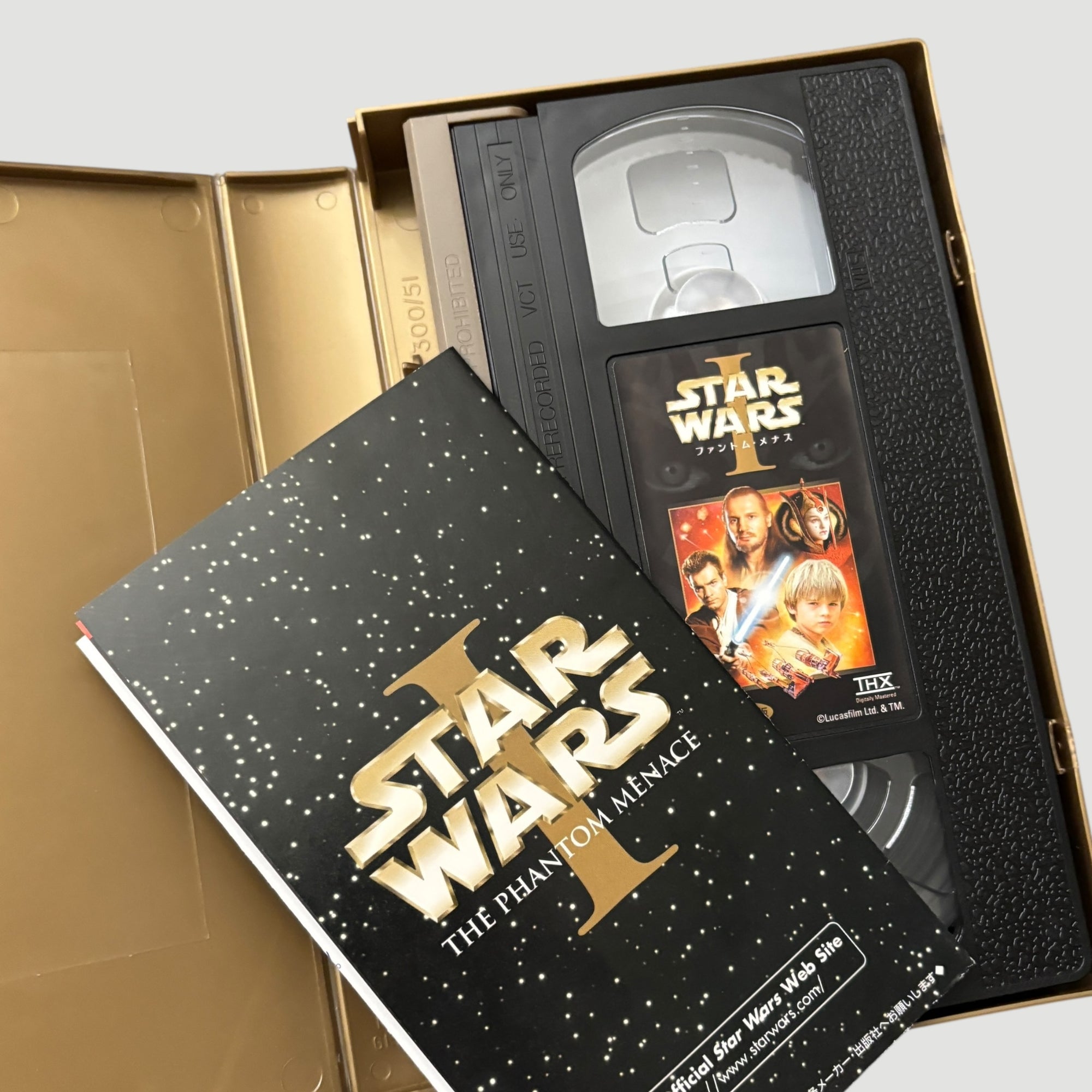 2000 Star Wars Episode 1 The Phantom Menace Japanese VHS