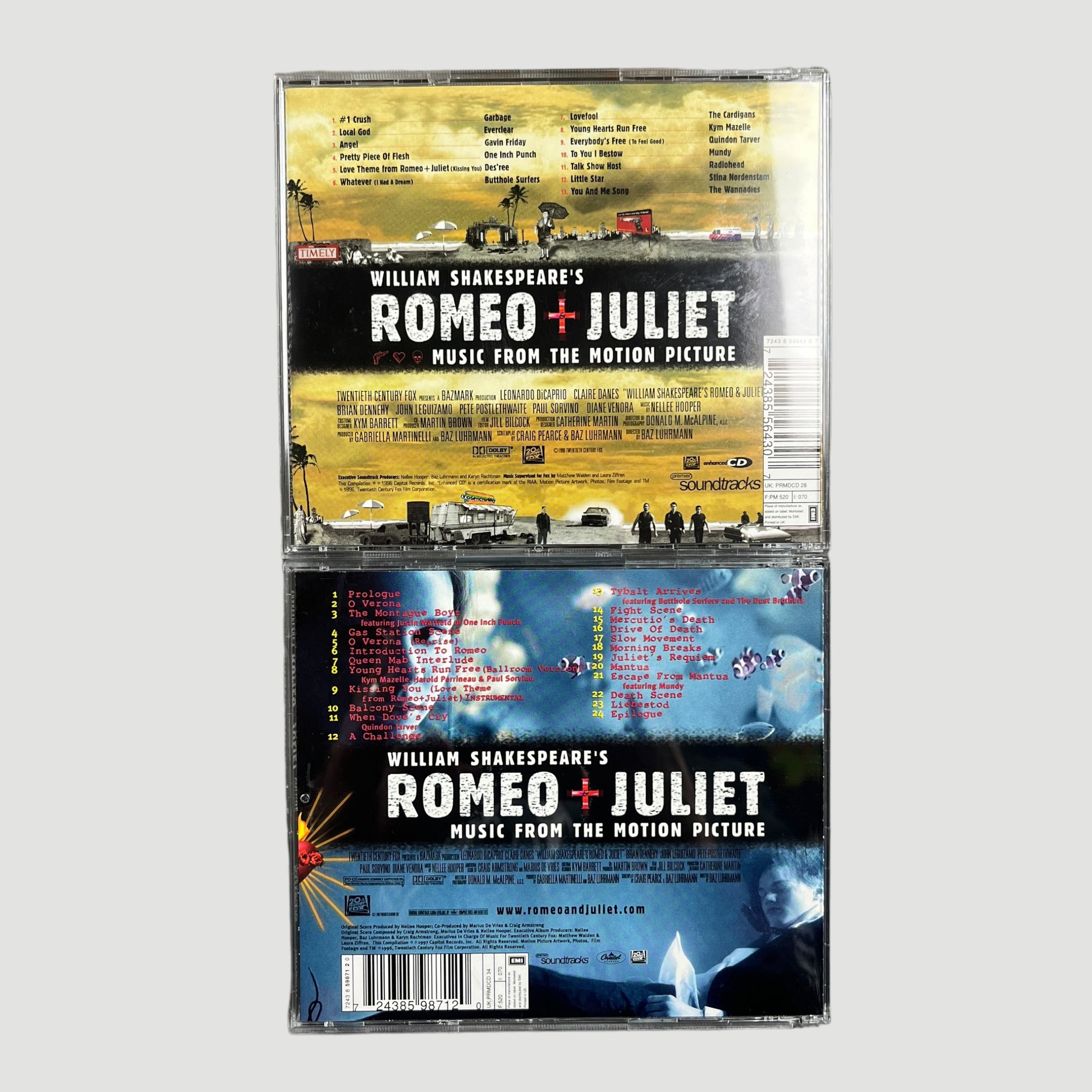 1997 Romeo and Juliet VHS+2CD+Prints Ltd Ed. Boxset