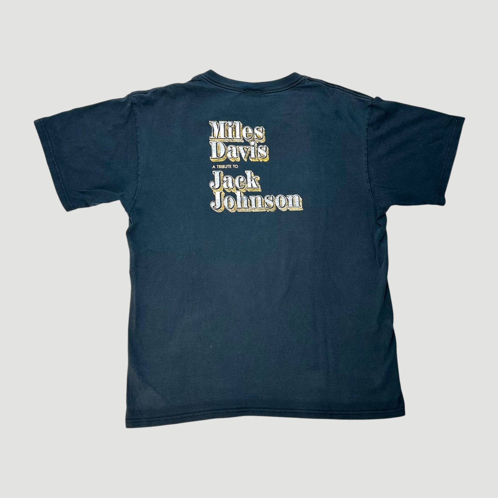 2002 Miles Davis 'A tribute to Jack Johnson' t-shirt
