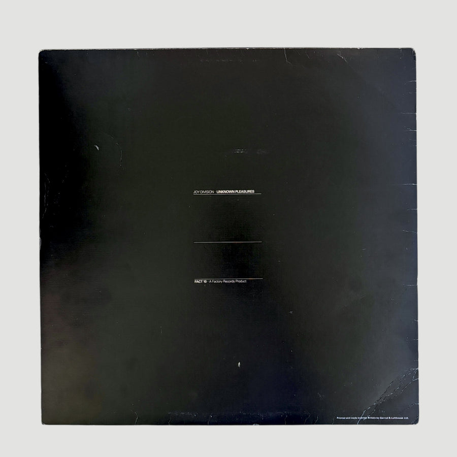 1979 Joy Division Unknown Pleasures Early UK Press