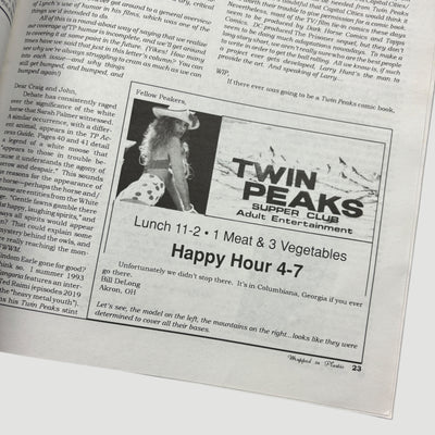 1991 Twin Peaks: Wrapped in Plastic Issue #14