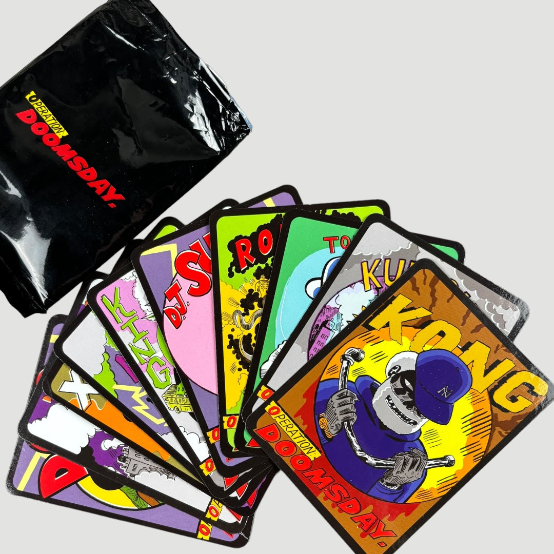 2011 MF DOOM Operation: Doomsday 2CD + Playing Cards Lunchbox