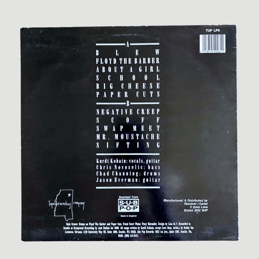 1989 Nirvana Bleach 1st UK Press LP