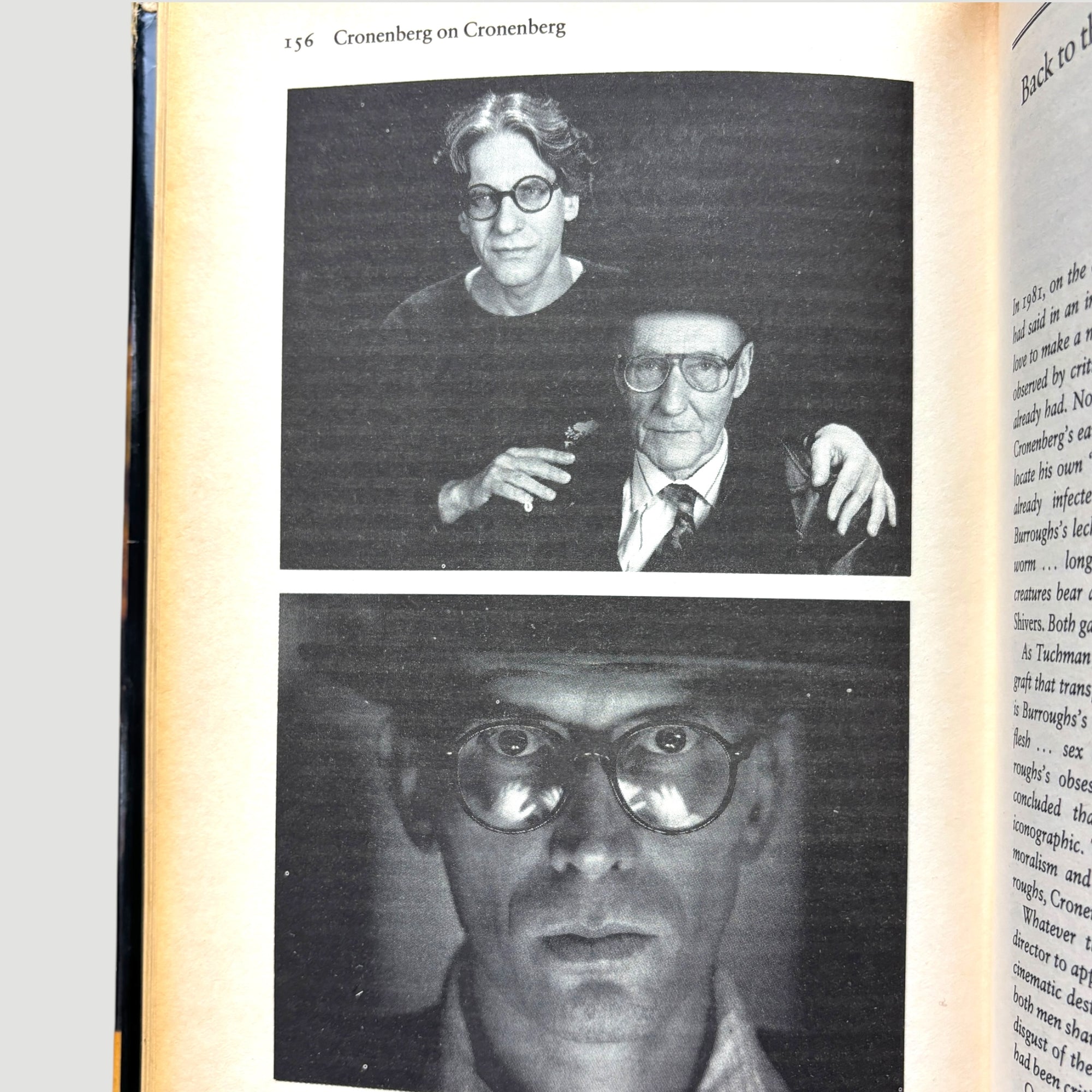 1992 Faber Cronenberg on Cronenberg UK 1st Edition