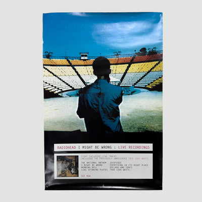 2001 Radiohead I Might Be Wrong Promo Poster