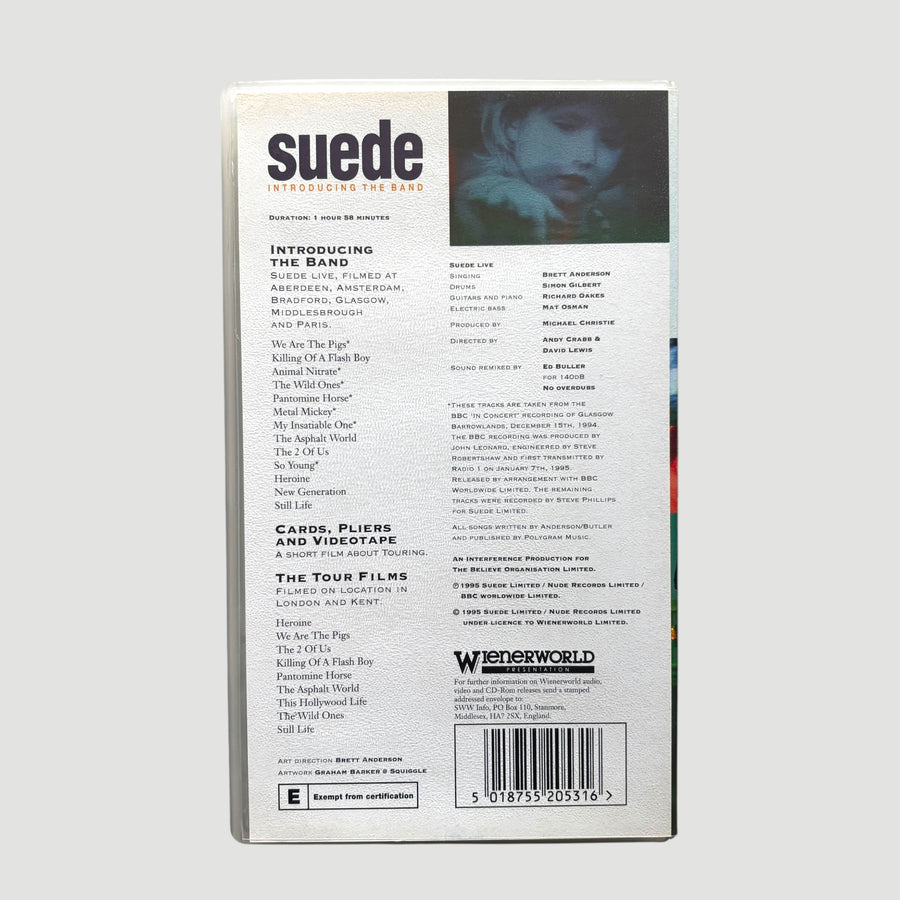 1995 Suede Introducing the Band UK VHS