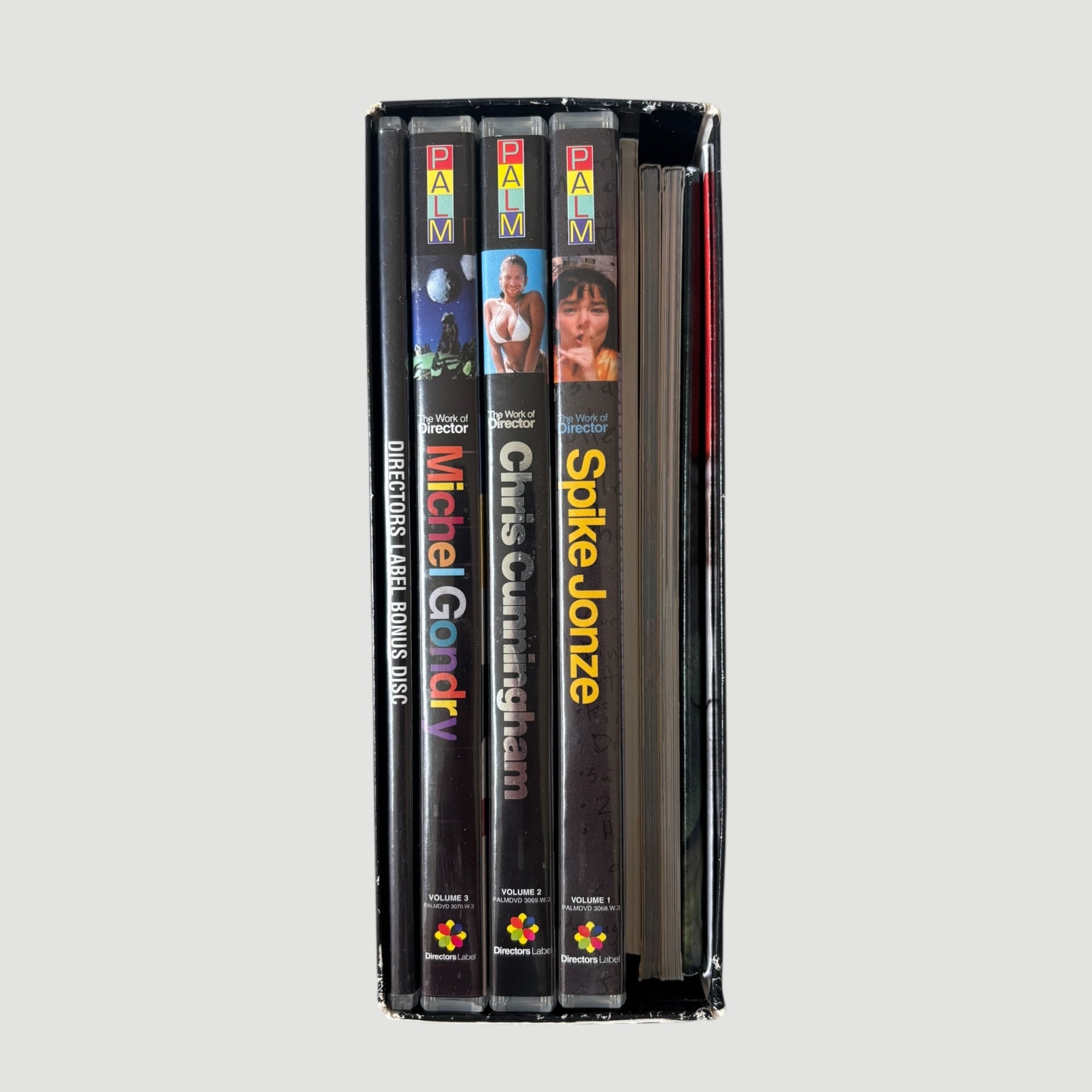 2003 Work of Directors Jonze/Cunningham/Gondry US 3DVD Boxset+Bonus Disc+Poster