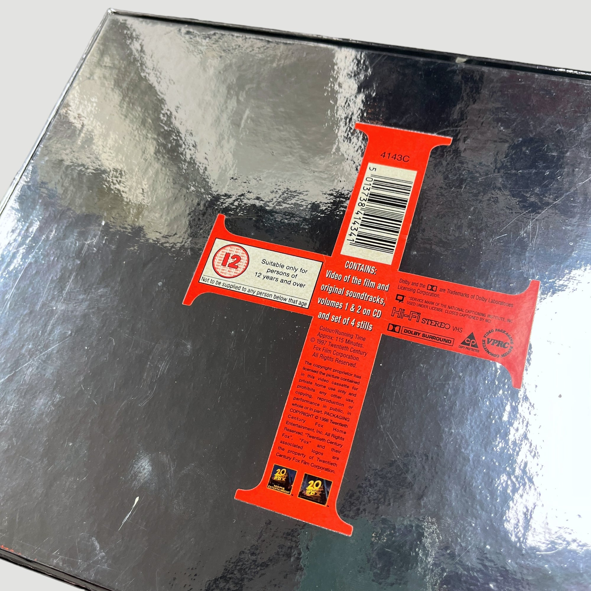 1997 Romeo and Juliet VHS+2CD+Prints Ltd Ed. Boxset