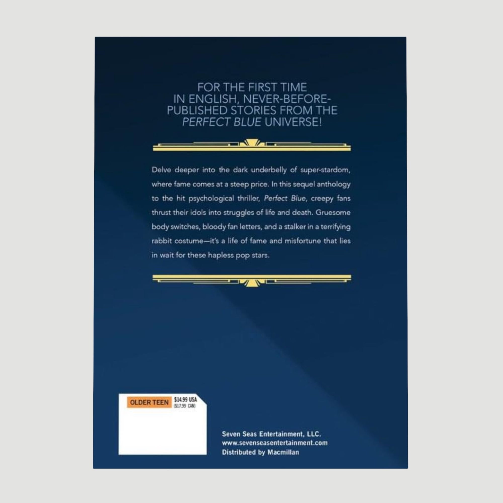 1991 Perfect Blue by Yoshikazu Takeuchi 2 Book Set