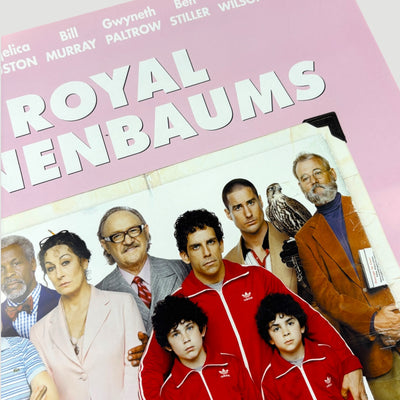 2001 The Royal Tenenbaums UK Store Poster