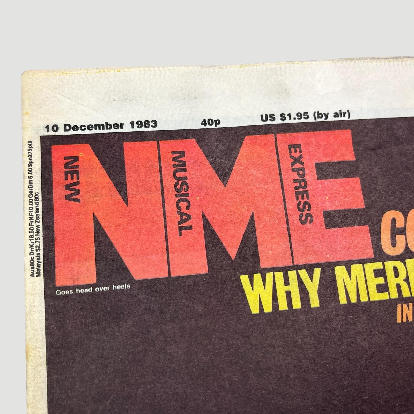 1983 NME Cocteau Twins Issue