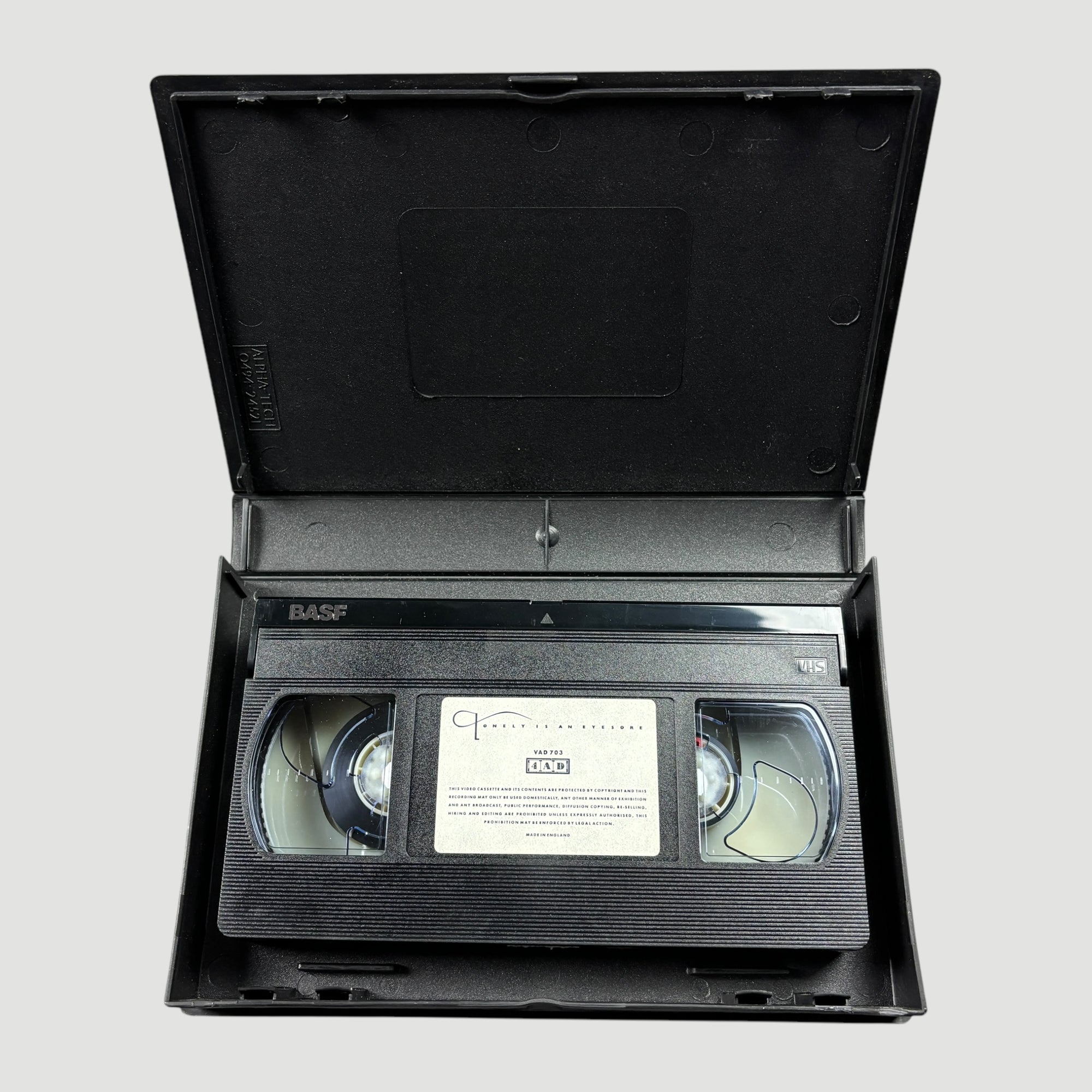 1987 4AD Lonely is an Eyesore VHS (Cocteau Twins, This Mortal Coil)