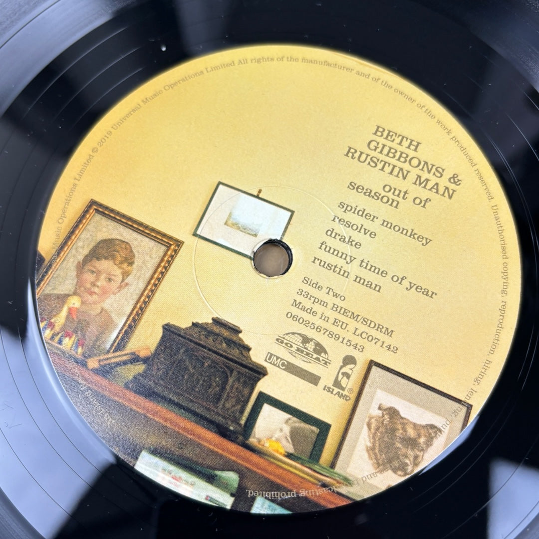 2019 Beth Gibbons & Rustin Man 'Out of Season' LP
